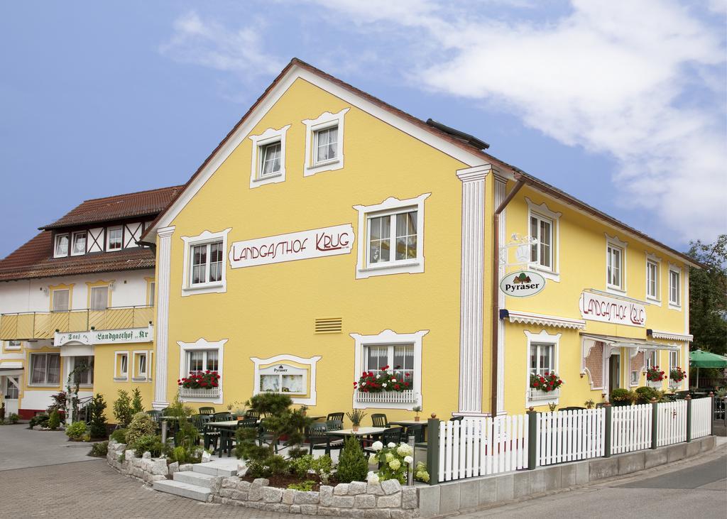 Landgasthof Krug Dechendorf Kültér fotó